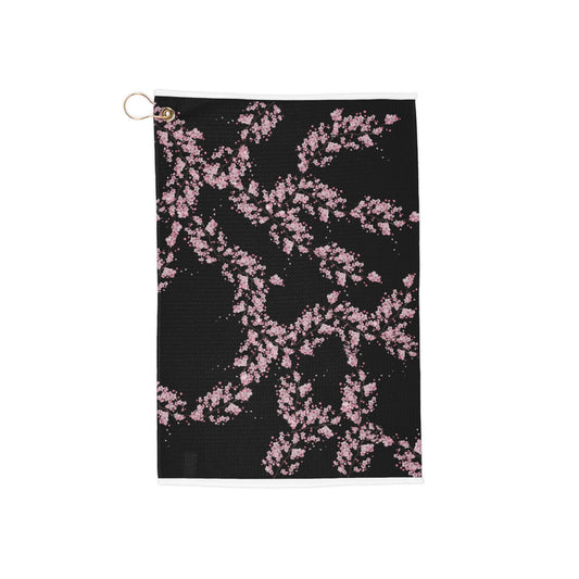 Black Cherry Blossom Towel