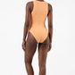 Women's Sleeveless Bodysuit – Backless Bodycon Style